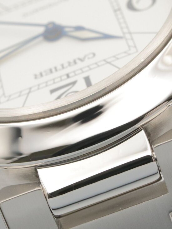 Cartier Watch Pasha C White Stainless Steel Boys